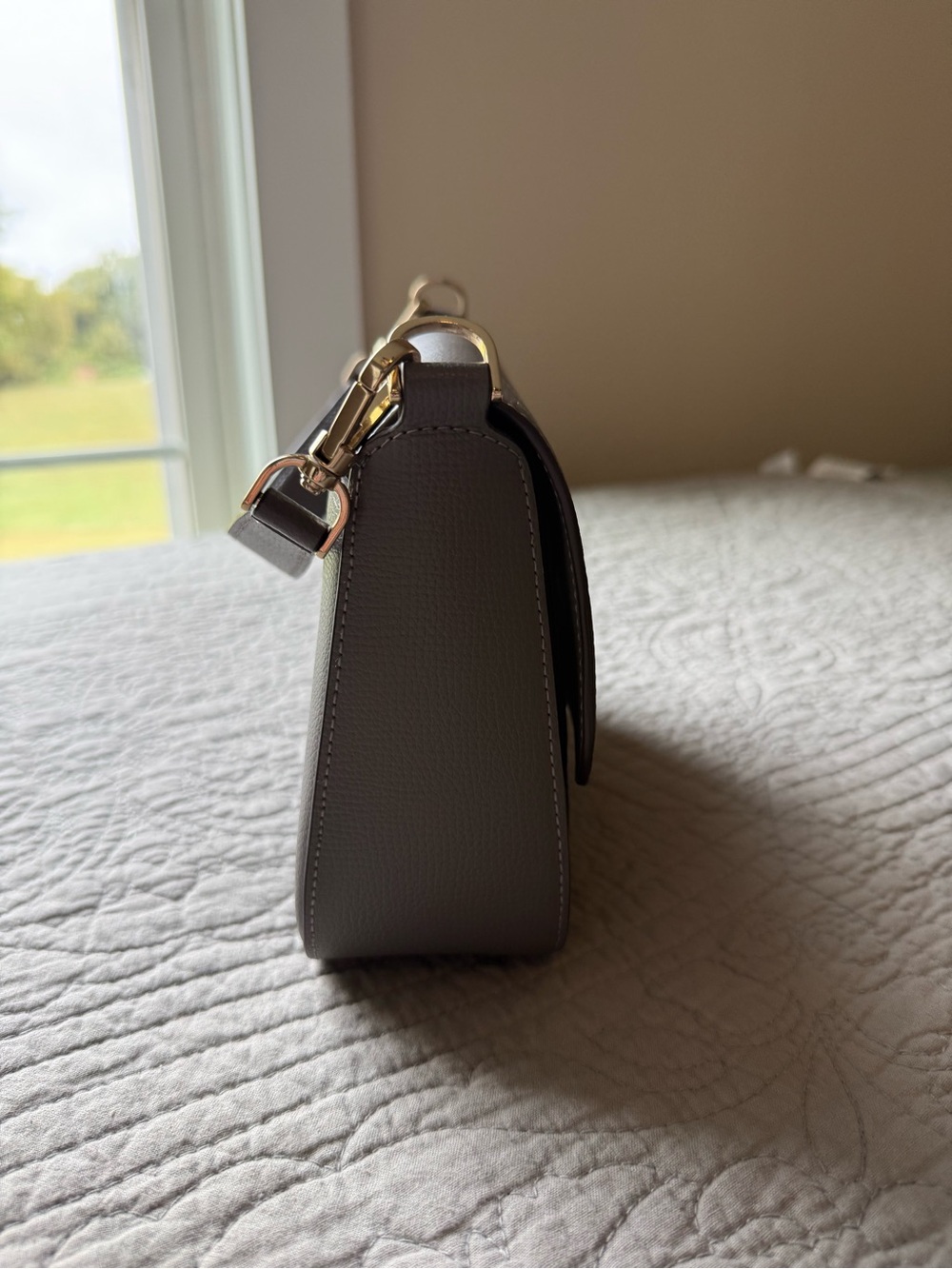 Grey Kate Spade Purse - Picture 5 of 12